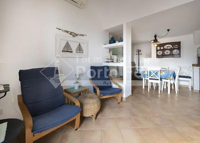 Villa 17 Centro - Splendido Trilocale Sulla Piazzetta Di Porto Faro Palau